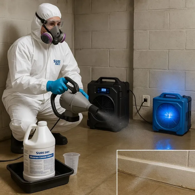 Sanitization and Odor Removal process in Holden, ME