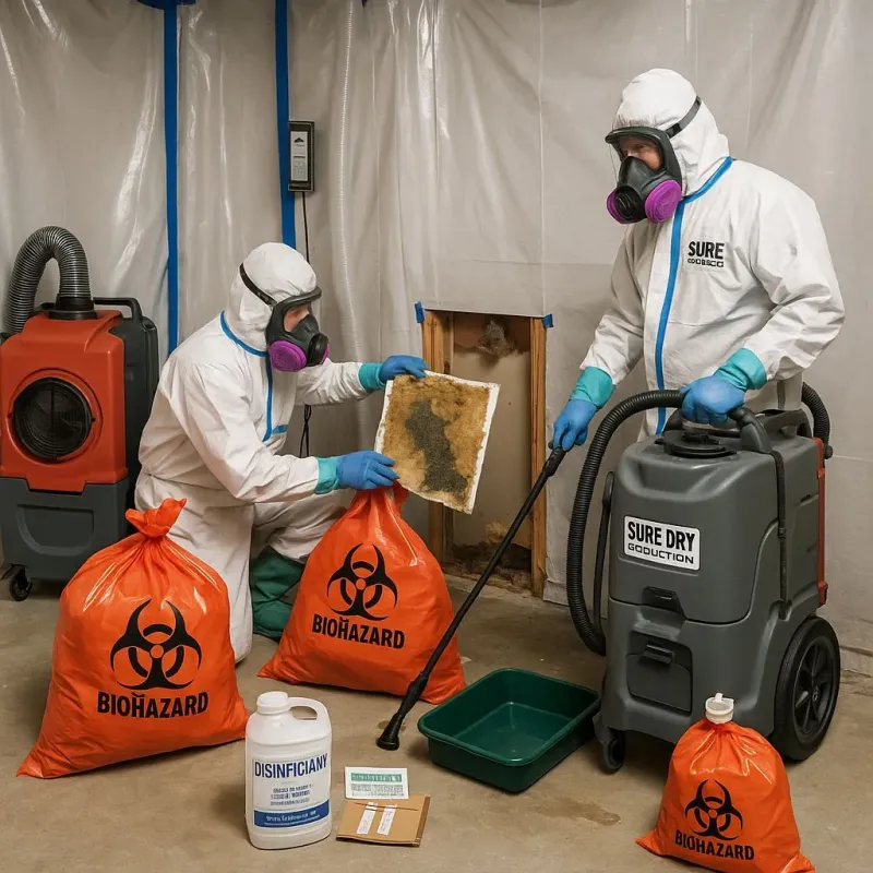 Contaminated Water Handling Protocols process in Holden, ME