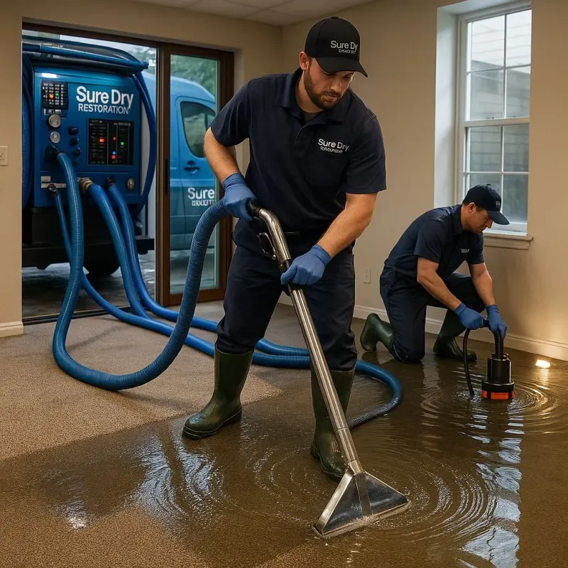 Water Extraction and Removal process in Holden, ME